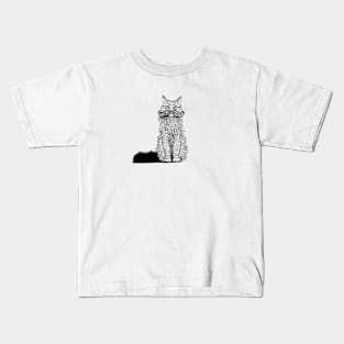 Purrstache Kids T-Shirt